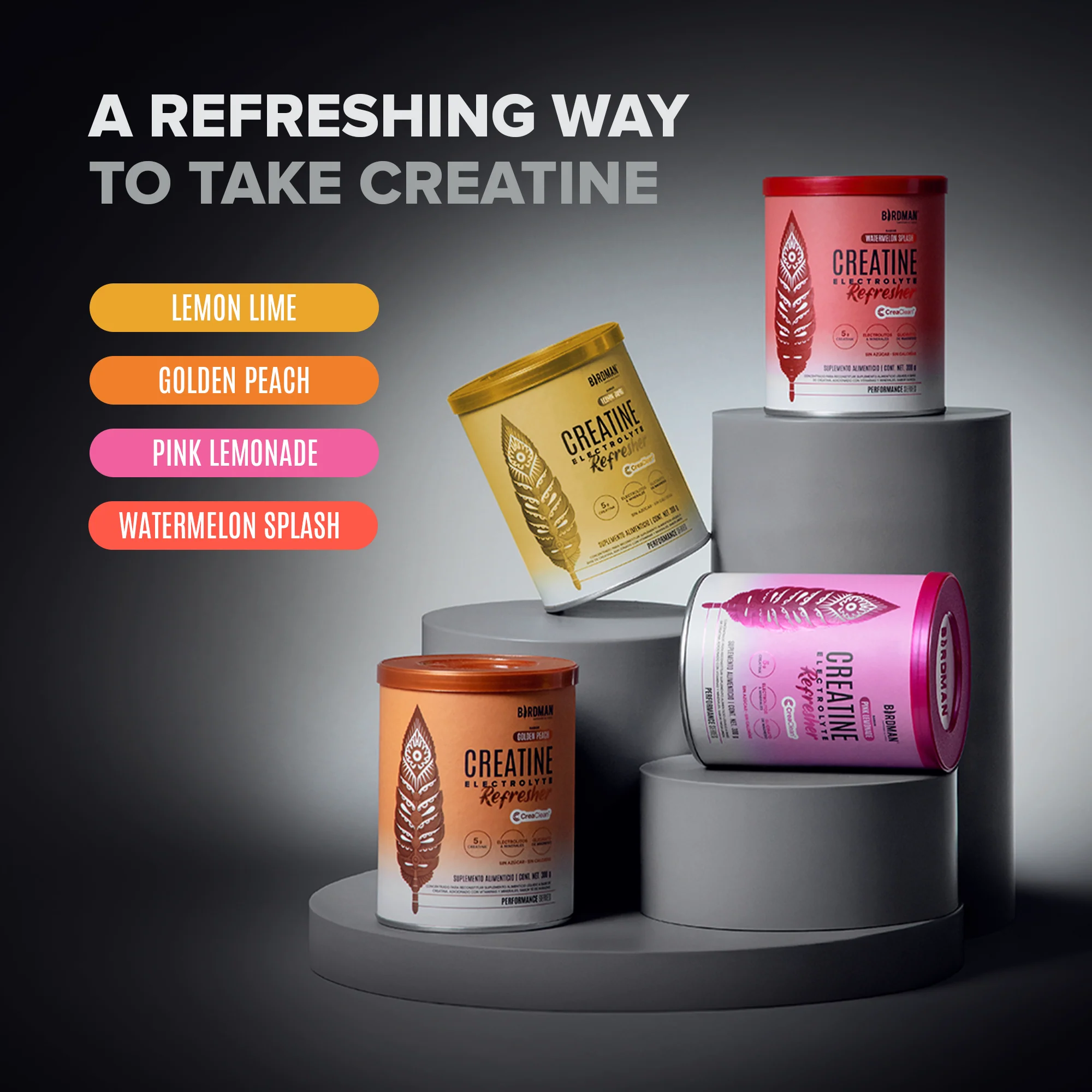 Creatine Refresher - Creatine Monohydrate + Electrolytes + Magnesium - Golden Peach - 0.66lbs - Image 8